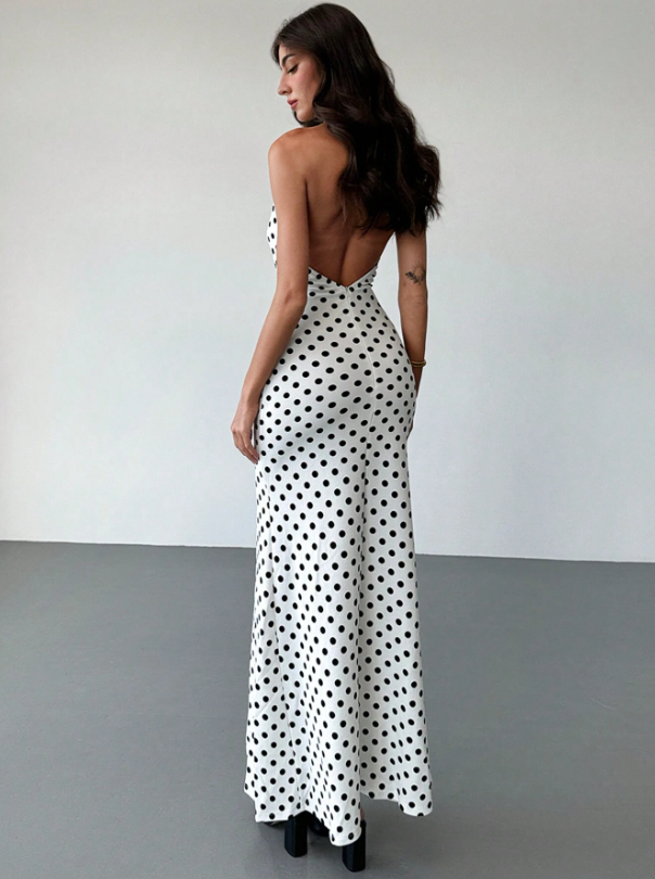 Elegant Heavy Handmade Twist Flower 3D Floral Dress