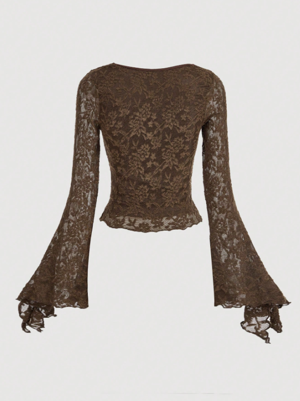 Elegant Front Tie Blouse