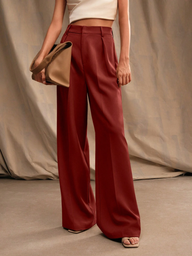 Elegant High-Waisted Pants