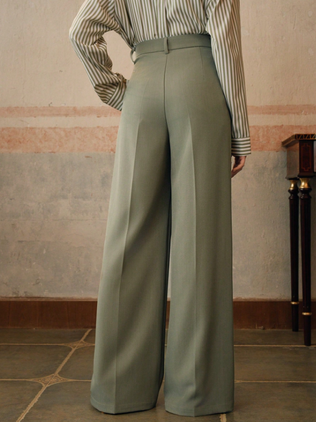Elegant High-Waisted Pants