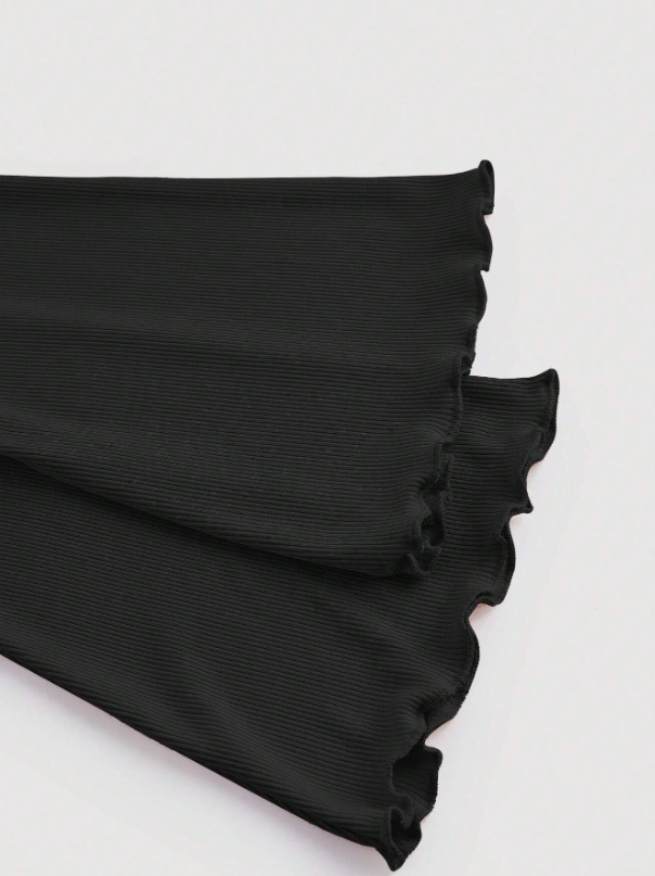Overlapping Bell Sleeve Top