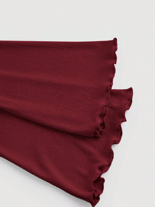 Overlapping Bell Sleeve Top