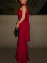 Ribbed Tube Long Dress