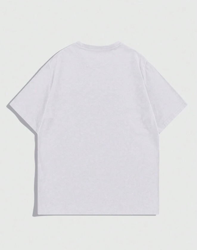 Lip Printed Short Sleeve T-Shirt