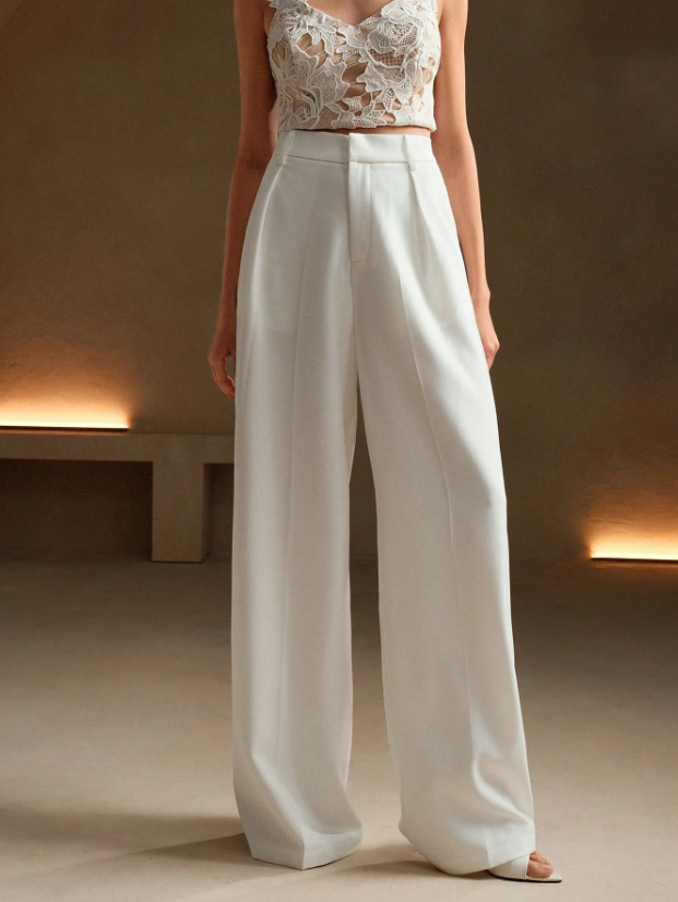 Elegant High-Waisted Pants
